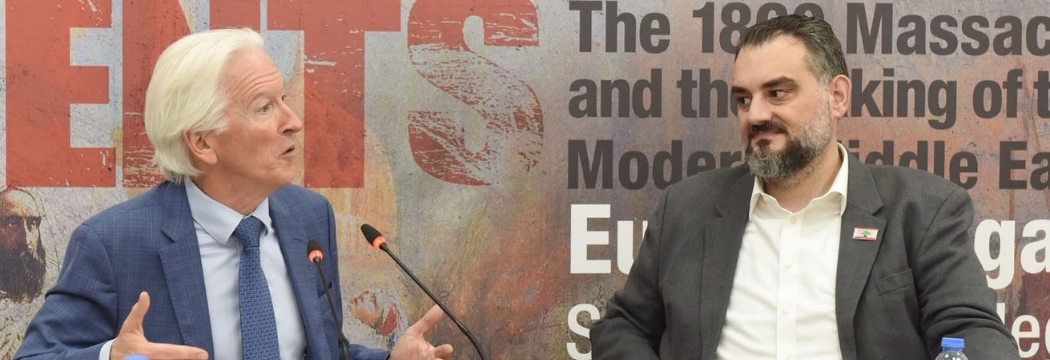 Prof. Eugene Rogan at the annual Kamal Salibi Lecture, 2025